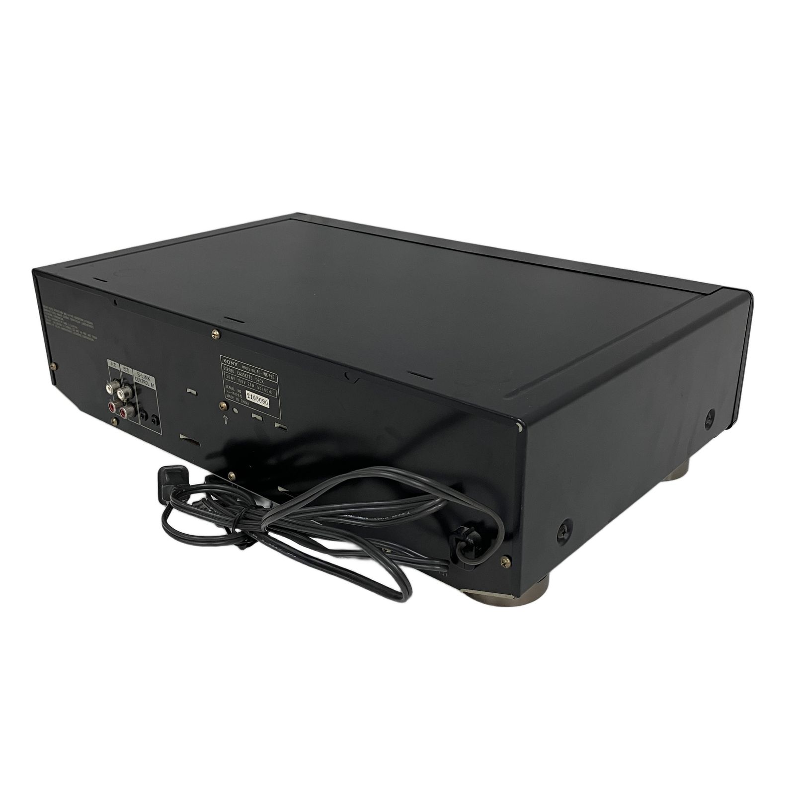 SONY TC-WE725 ツイン録再リバースデッキ ダブルカセットデッキ