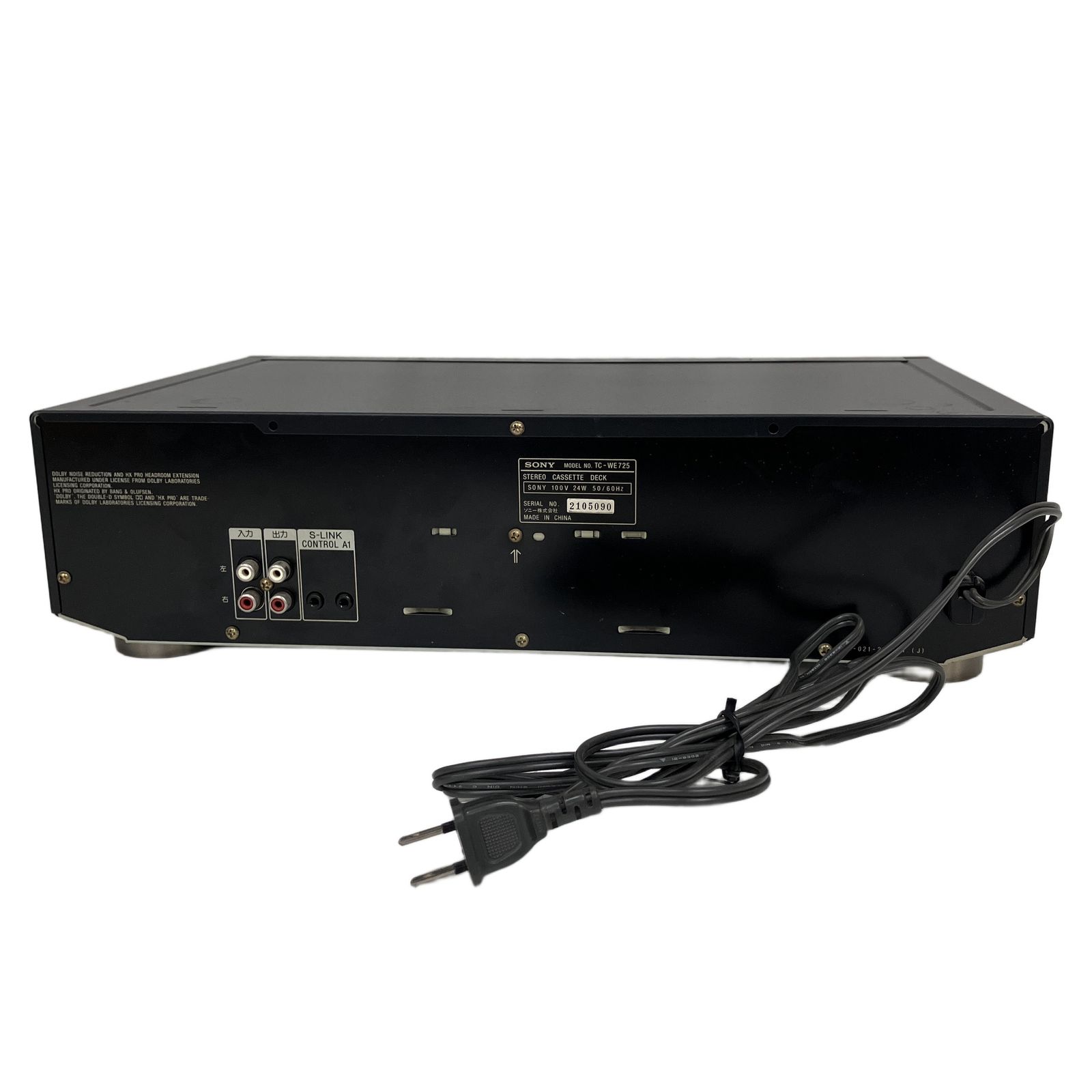 ソニー　カセットデッキ　TC-WE725 整備動作品 ドジマサ様専用 SONY カセットデッキ TC-WE725 修理品 - メルカリ