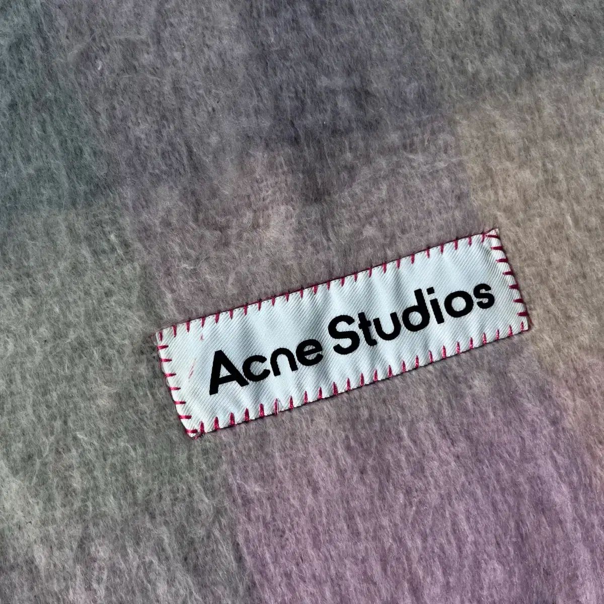 Acne Studios アクネストゥディオズ モヘア ピンク マフラー セレモニー ベーシック