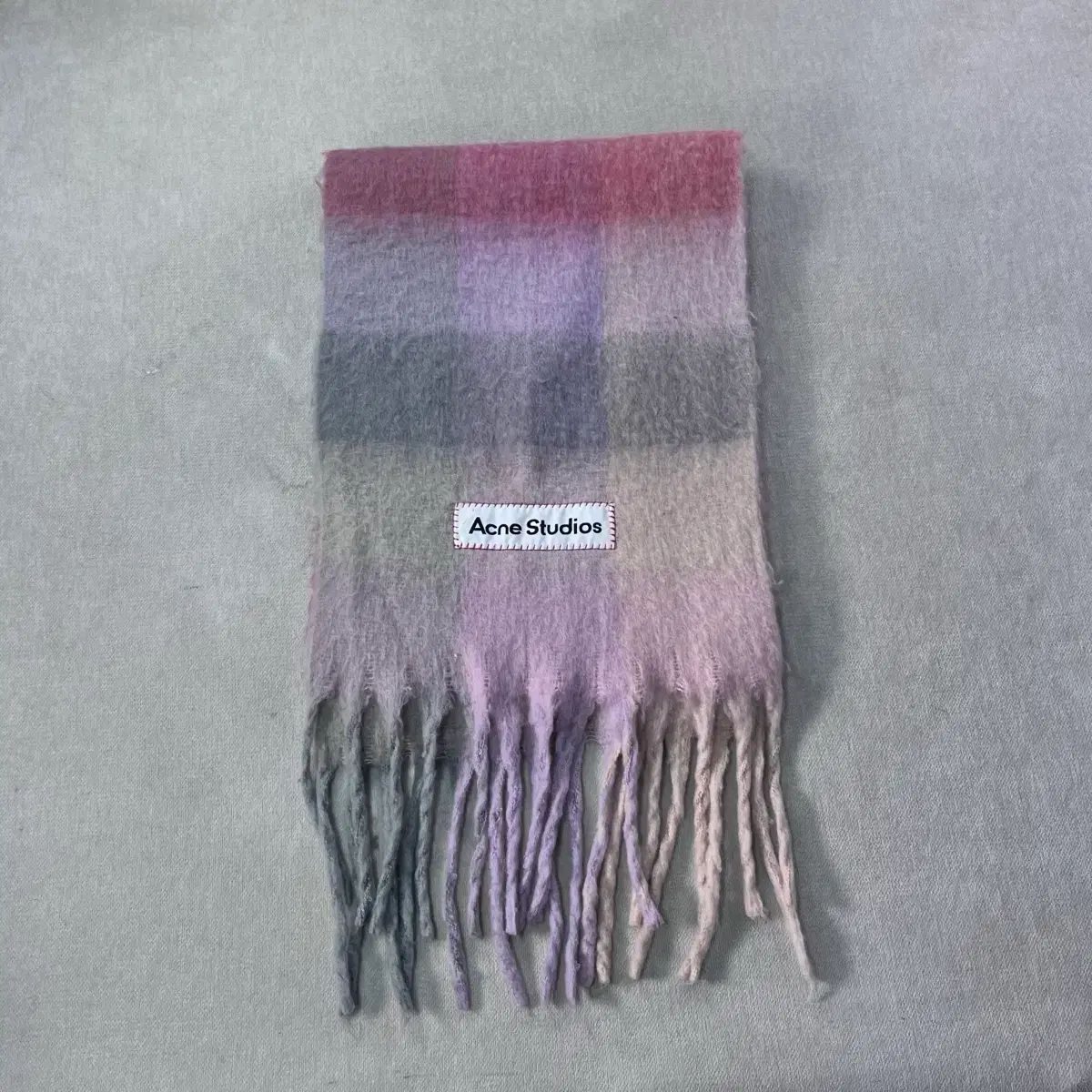 Acne Studios アクネストゥディオズ モヘア ピンク マフラー