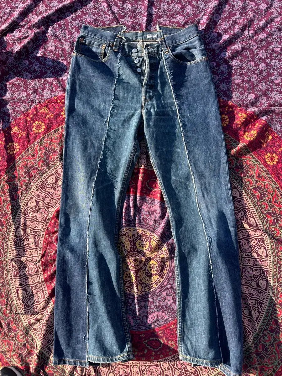 リーバイス デニムパンツ ブーツカット m