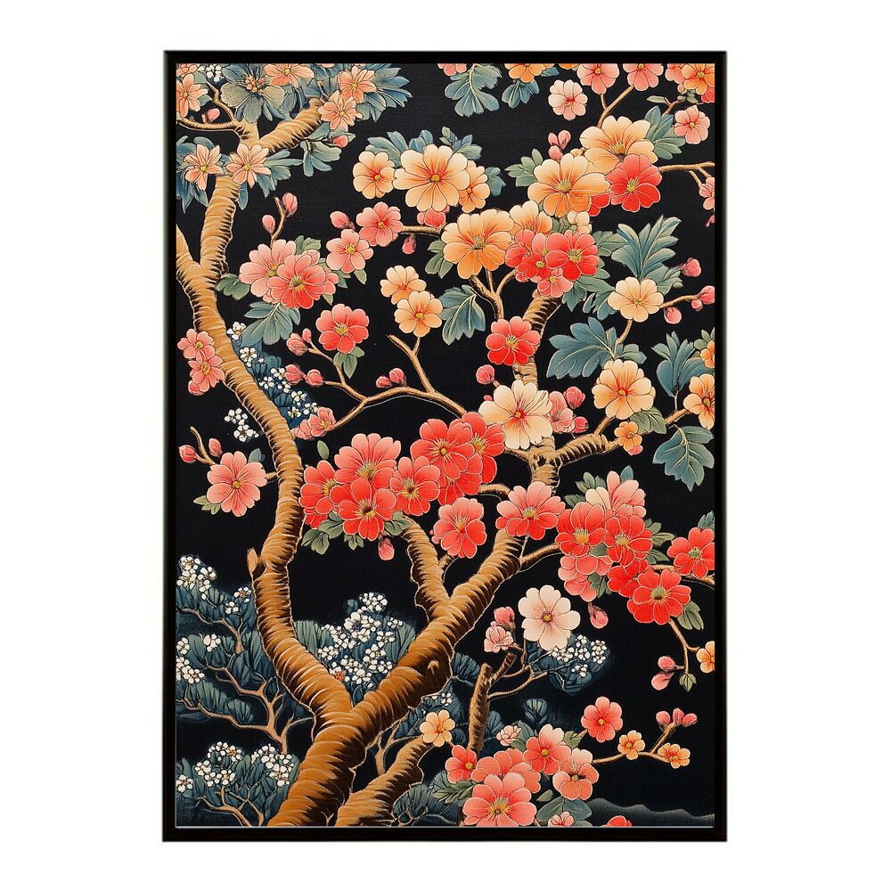 A2サイズ（約42x59cm）】【lm-poster-3013】【フレーム付き】和柄