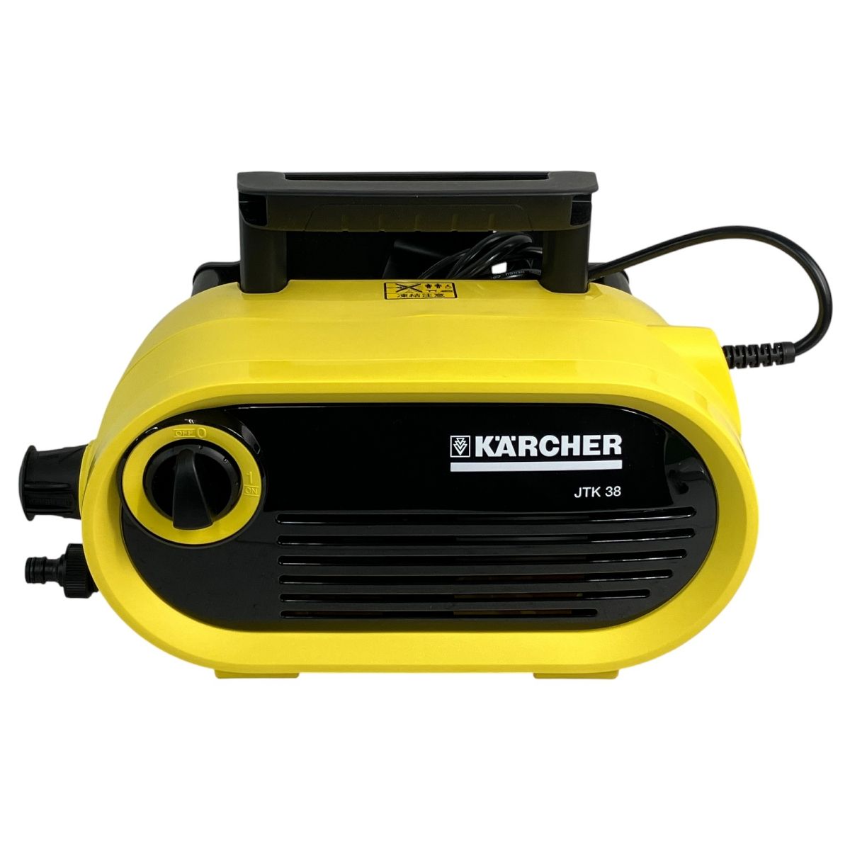 未使用★ KARCHER ケルヒャー　家庭用高圧洗浄機　JTK38 イエロー KARCHER JTK38 家庭用 高圧洗浄機 清掃用具 洗車 イエロー ケルヒャー