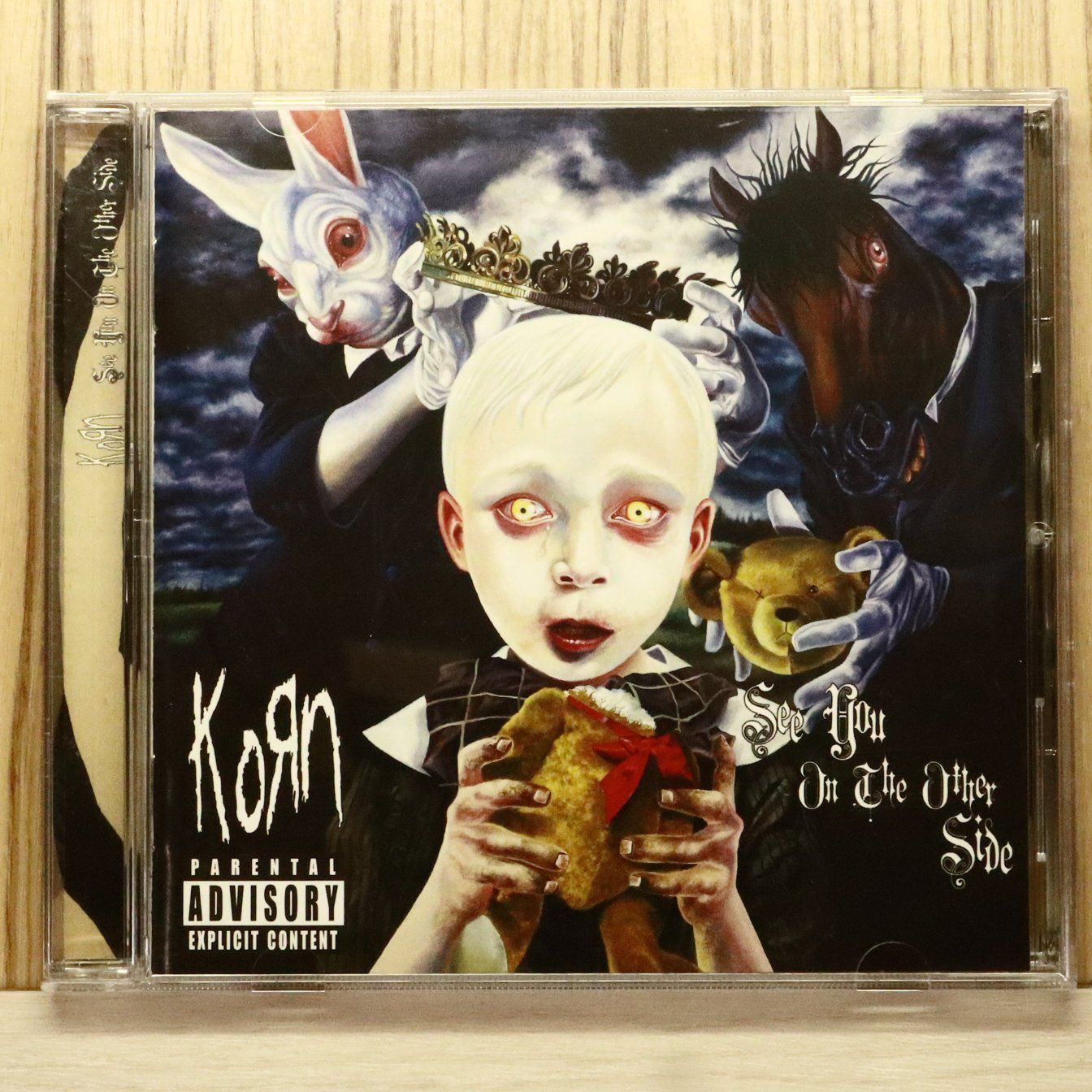 レア　Korn サイン　CD コーン 国内盤CD☆コーン/KORN□ シー・ユー・オン・ジ・アザー・サイド(期間