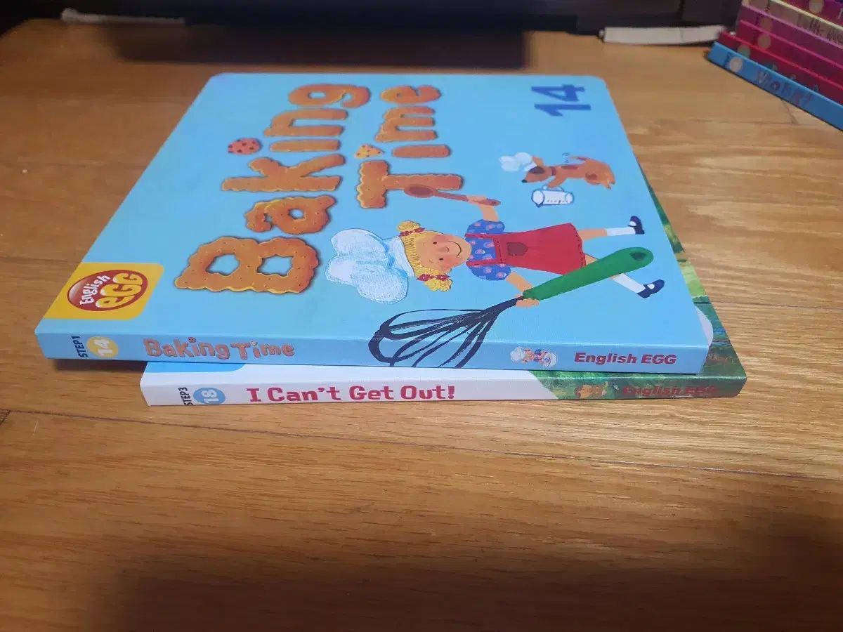 英語の絵本シリーズ「English Egg」STEP1セット 使用感なし) イングリッシュ エッグ 英語 教材 本 ステップ1 2 3