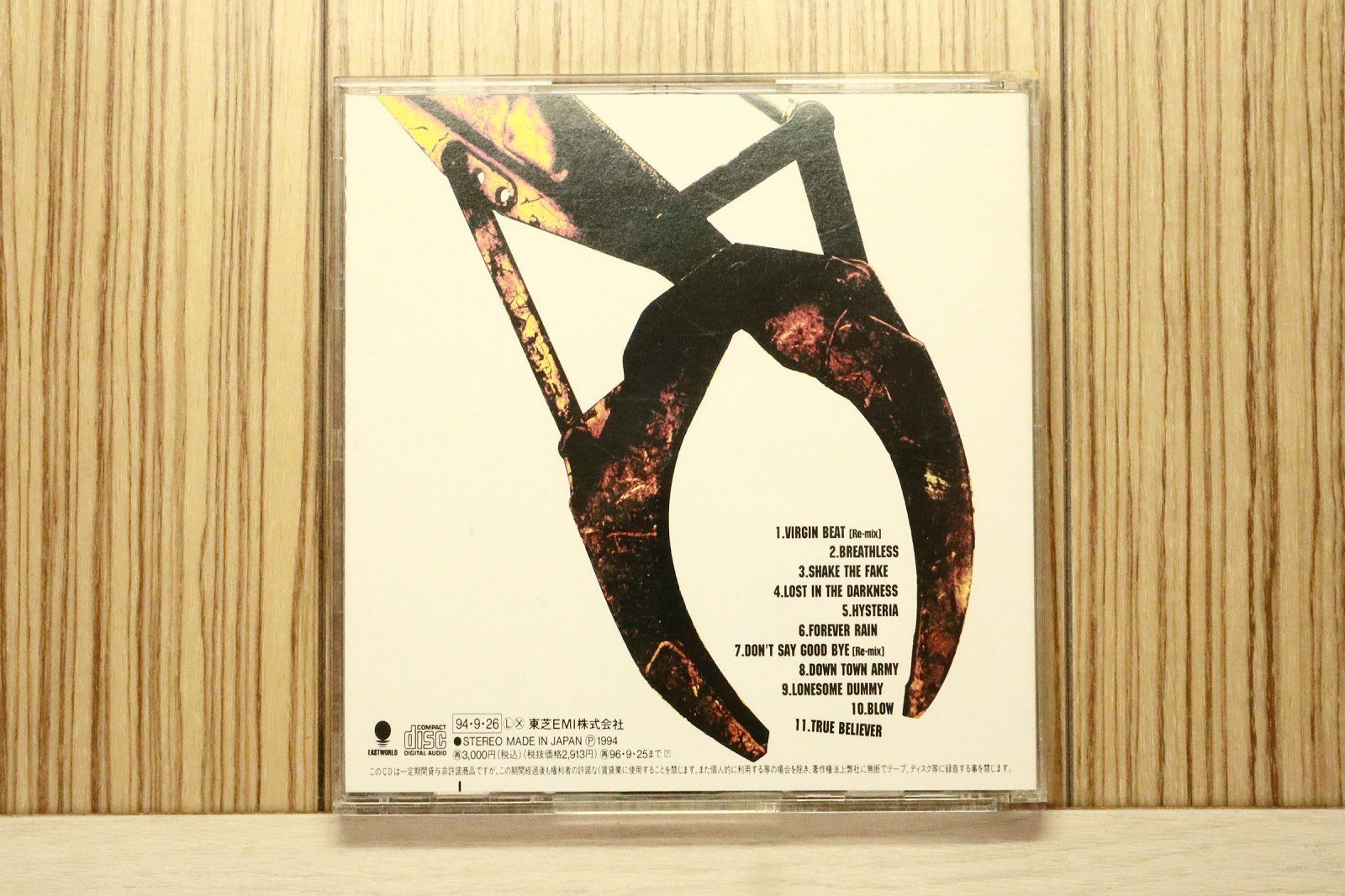 国内盤CD☆氷室京介/Kyosuke Himuro□ SHAKE THE FAKE 【TOCT8550