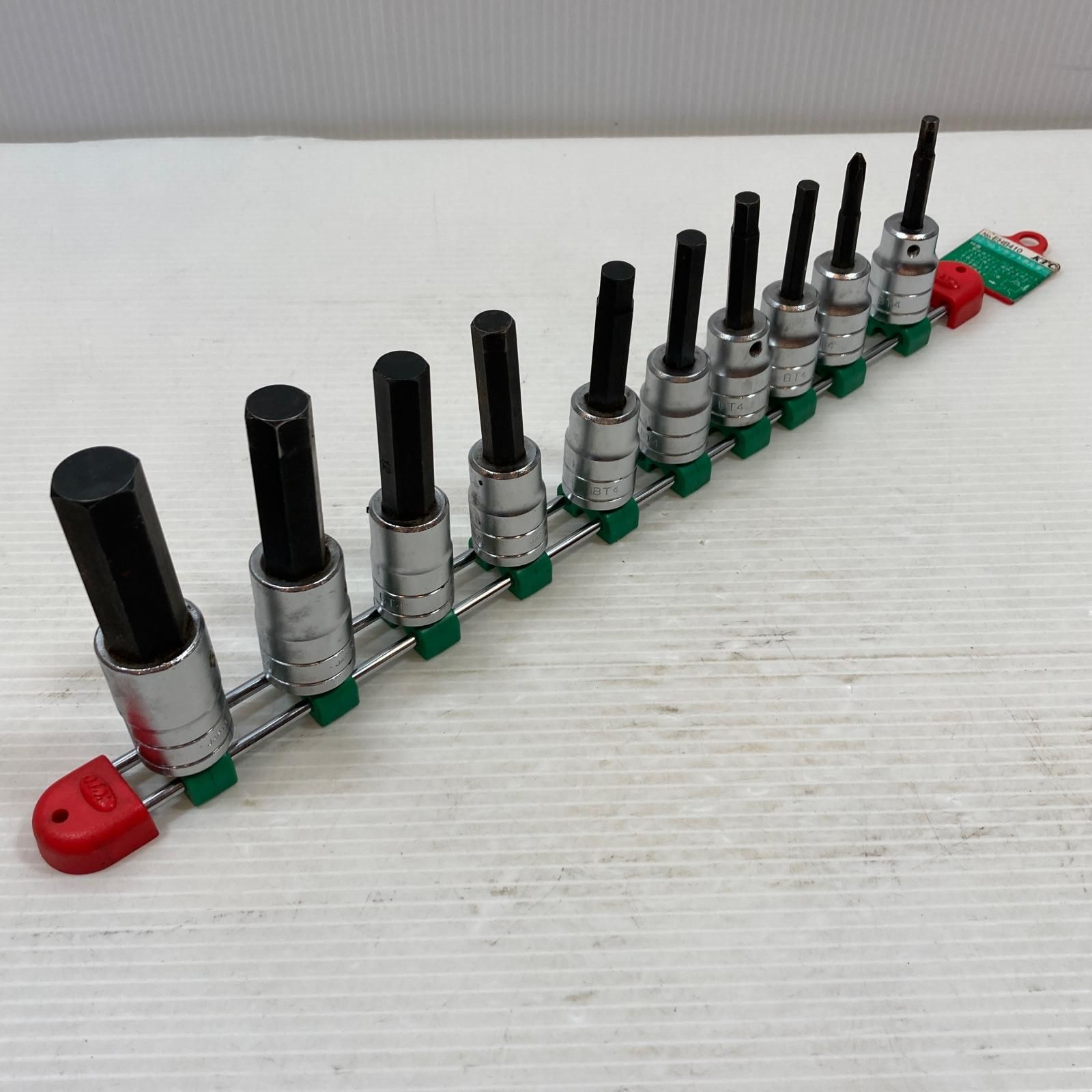 ττKTC ケーティーシー 工具 ハンドツール ソケットセット セット ソケットホルダー付き BT 4