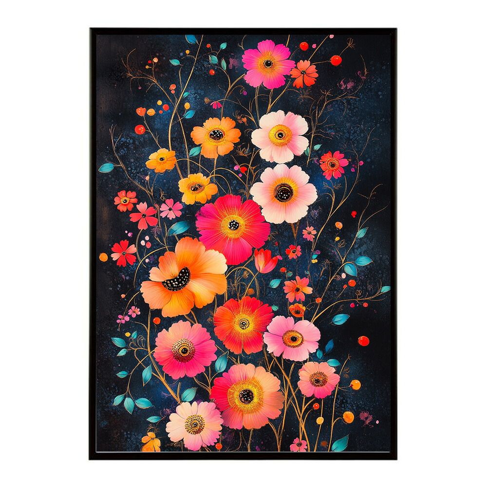 B1サイズ（約73x103cm）】【lm-poster-2968】【フレーム付き】和柄