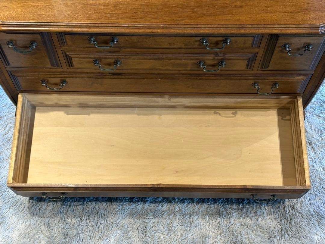 アンティーク 　薔薇レリーフ　イタリア　ミラー　鏡台　キャビネット　IH アンティーク 薔薇レリーフ イタリア ミラー 鏡台 キャビネット IH