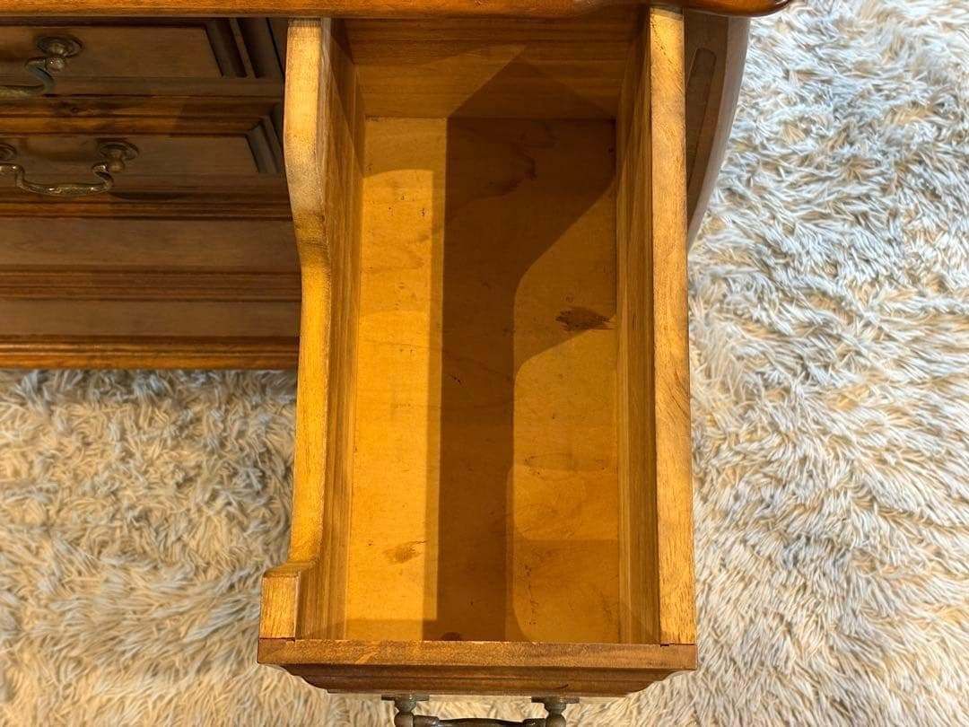 アンティーク 薔薇レリーフ イタリア ミラー 鏡台 キャビネット IH