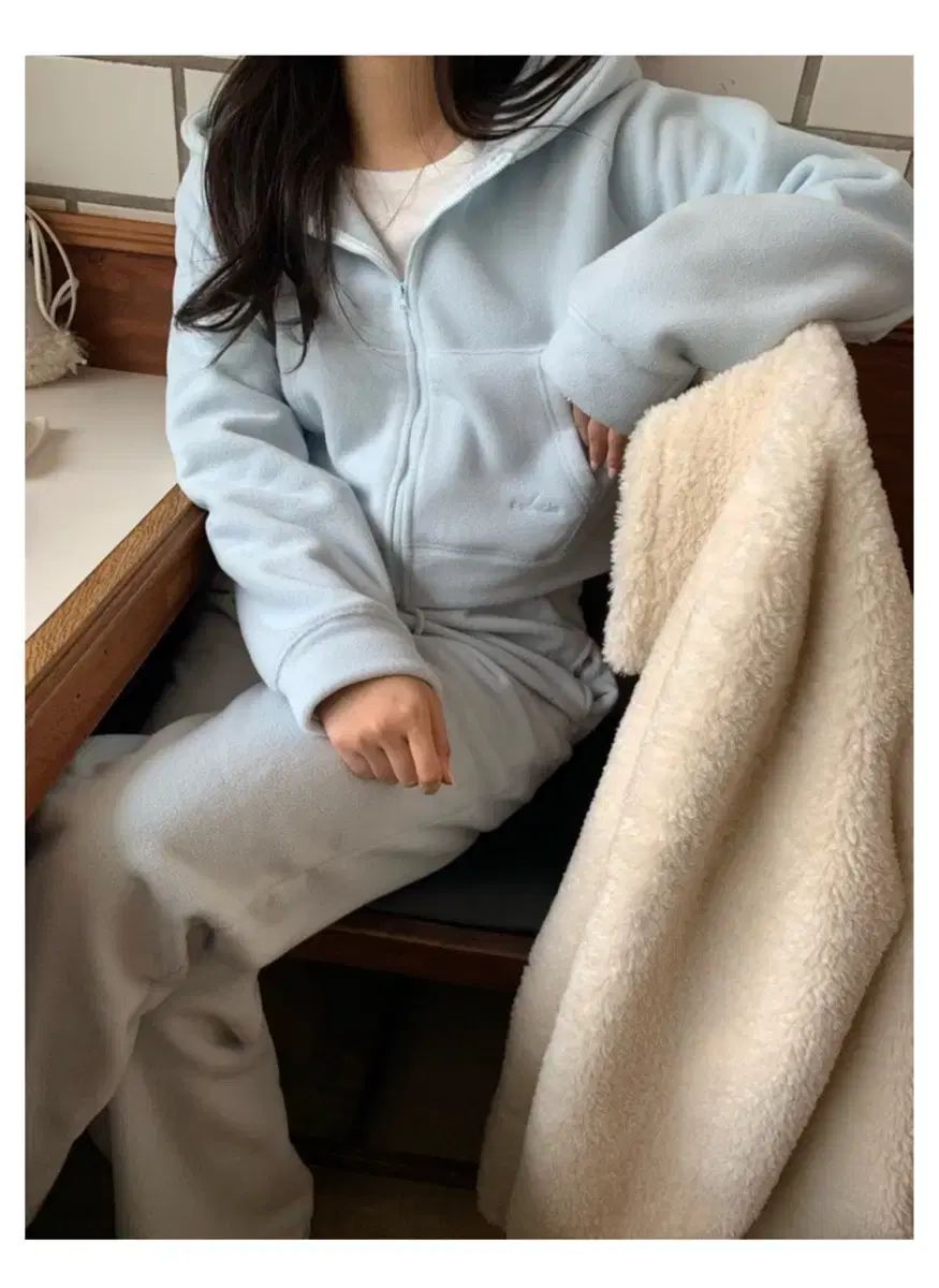 ondemin スノウ ライトブルー セット