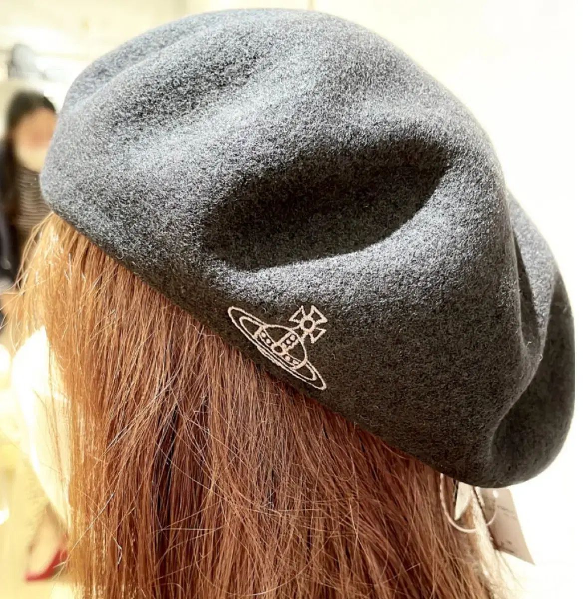 VIVIENNE WESTWOOD ヴィヴィアン ウエストウッド ベレー帽 ブラック