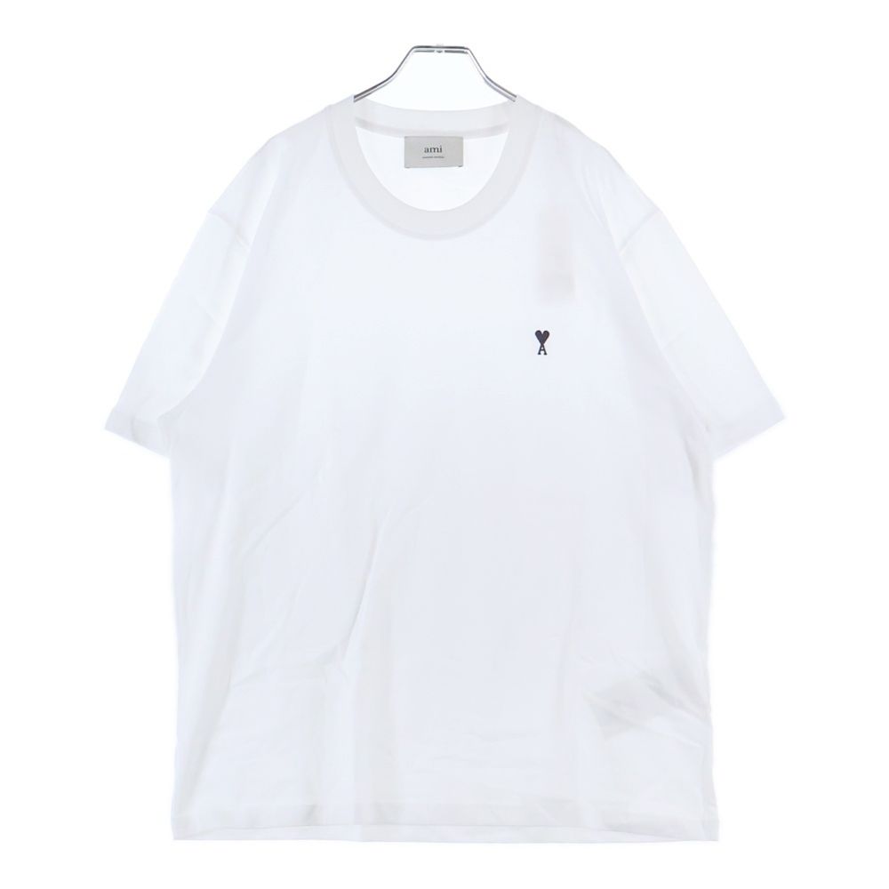 アミ Ami Paris AMI DE COEUR ロゴTシャツ クレイブルーL アミ Ami 