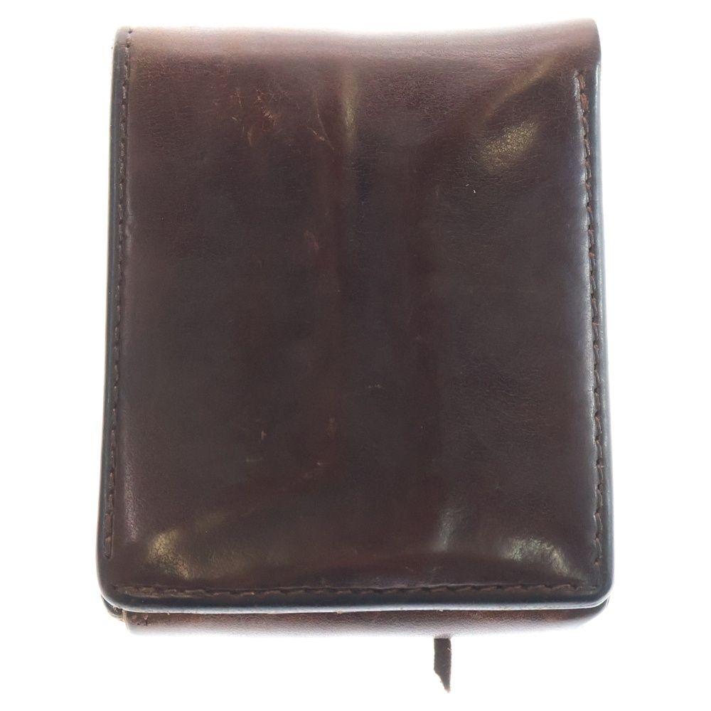 ゴローズ レザー 二つ折り財布 ブラウン goro's (ゴローズ) 二つ折り レザーウォレット 財布 ブラウン - メルカリ