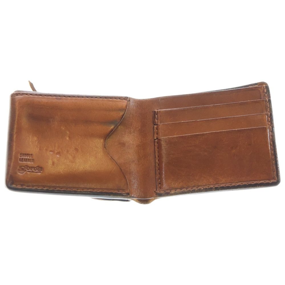 goro's (ゴローズ) 二つ折り レザーウォレット 財布 ブラウン - メルカリ