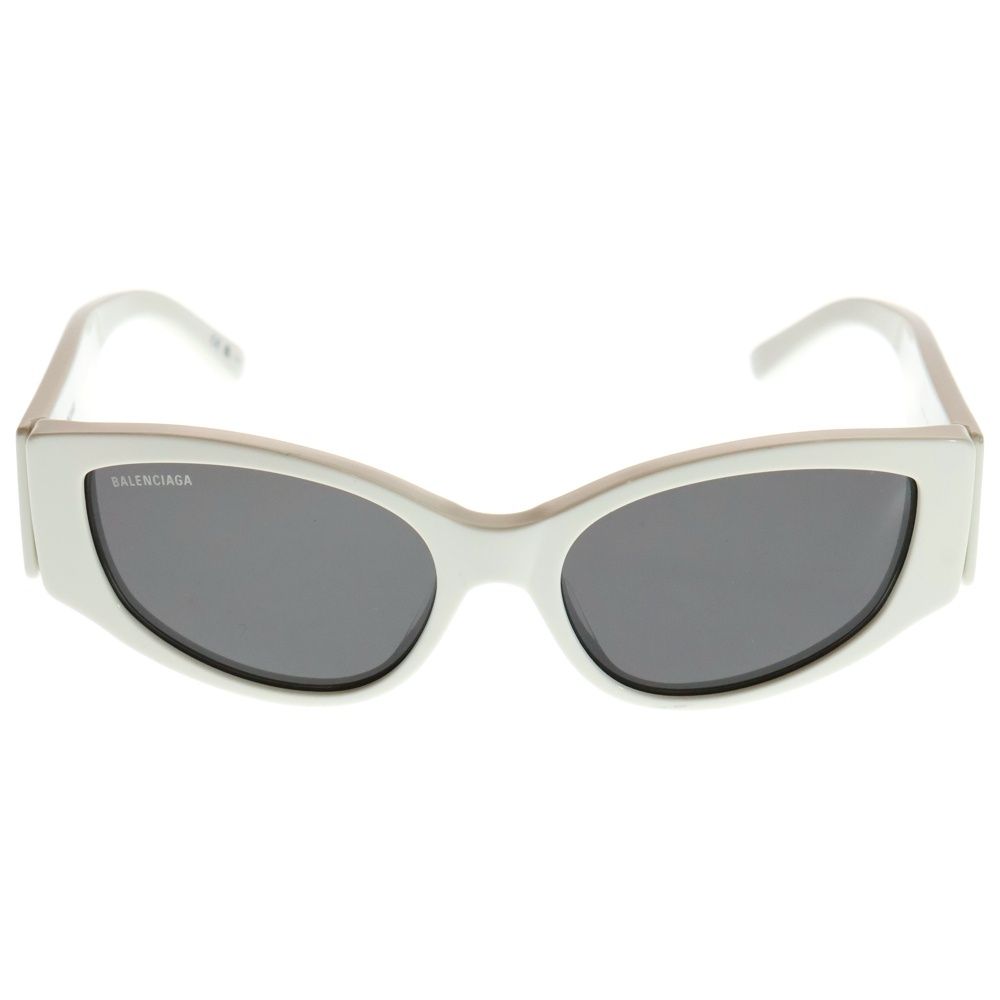 バレンシアガ ロゴ サングラス 眼鏡 BB 0258 S ホワイト