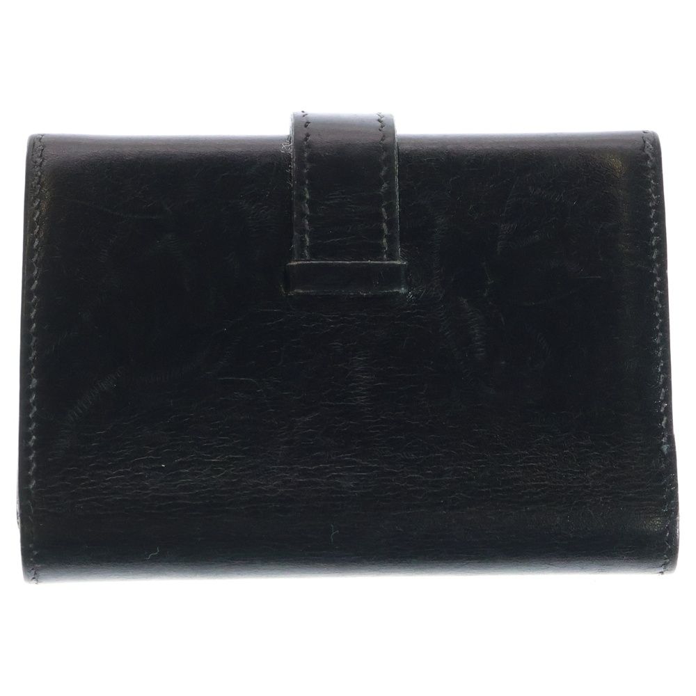 HERMES (エルメス) ベアン レザー カードケース 名刺入れ ブラック □G HERMES (エルメス) ベアン レザー カードケース 名刺入れ ブラック □G