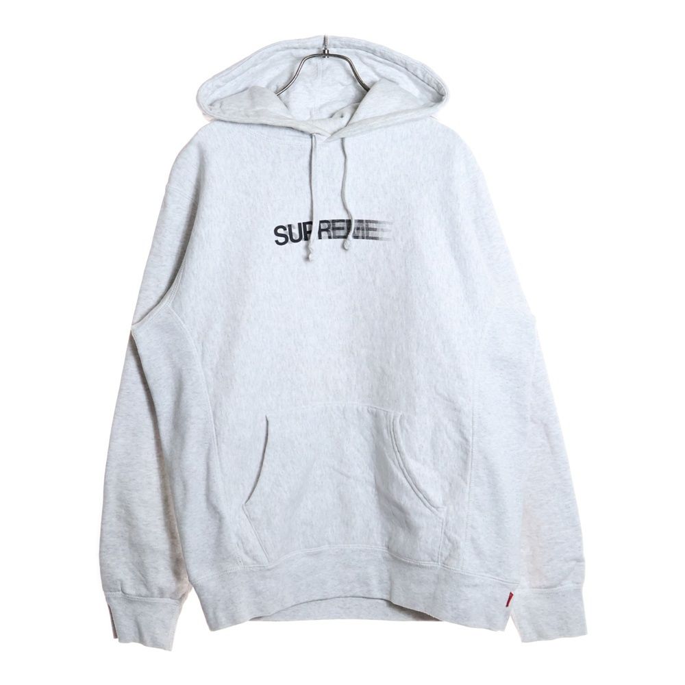 SUPREME Motion Logo 2020 グレー フーディ パーカー SUPREME (シュプリーム) 20SS Motion Logo Hooded Sweatshirt