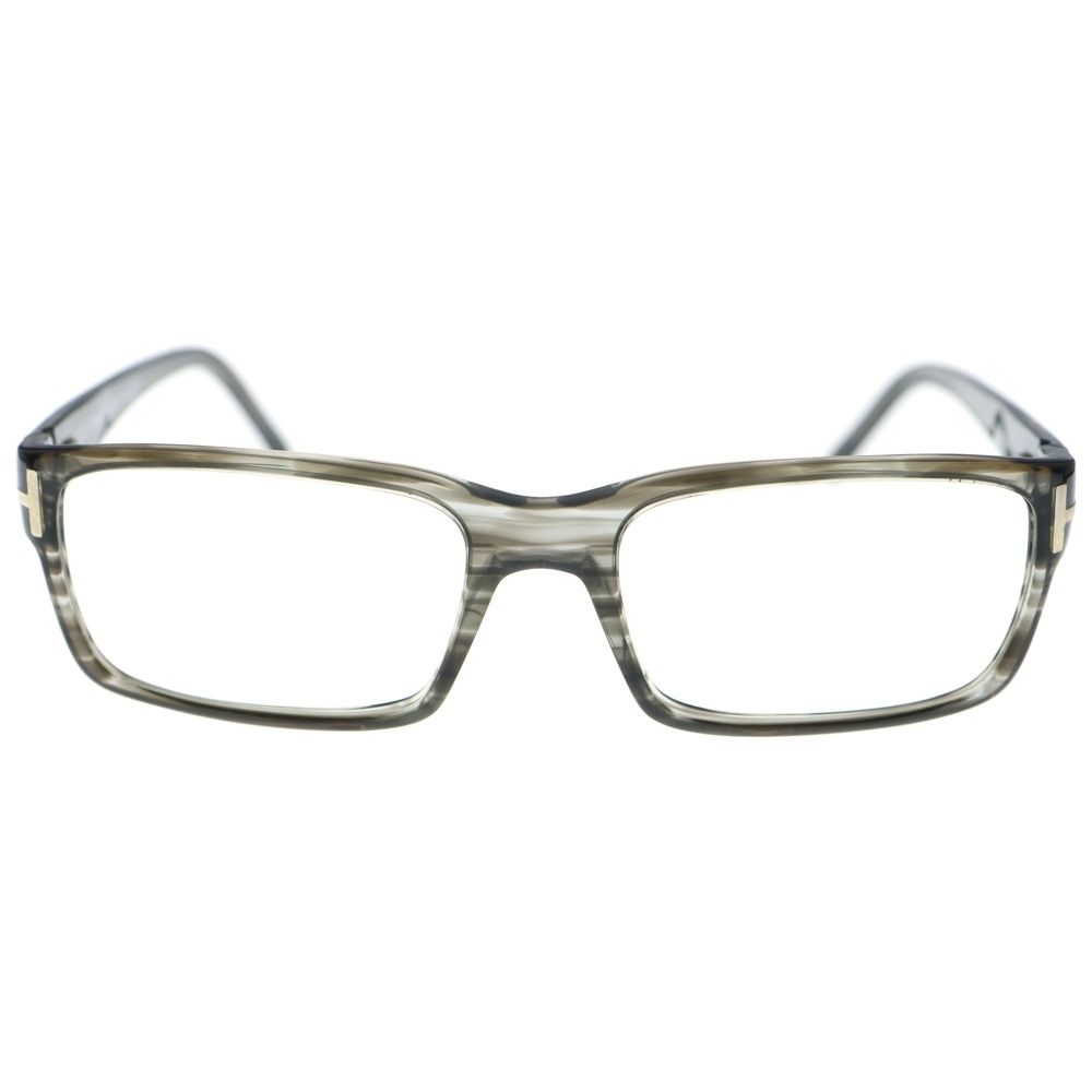 TOM FORD トムフォード クリアフレーム スクエアアイウェア 眼鏡 グレー TF 5013