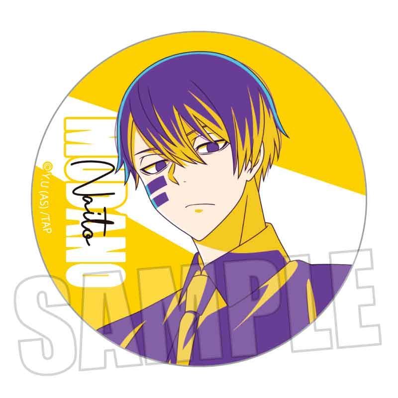 新品/公式】桃源暗鬼_POP-TONE缶バッジ 無陀野 無人A 公式グッズ