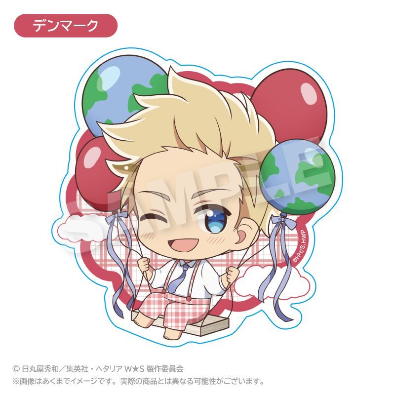 ヘタリア　ばるんこデンマーク 新品/公式】ヘタリア World☆Stars_ばるんこステッカー デンマーク