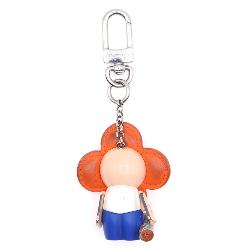 LOUIS VUITTON ルイヴィトン キーホルダー バッグチャーム ヴィヴィエンヌ ジム M 01198 オレンジ ブルー