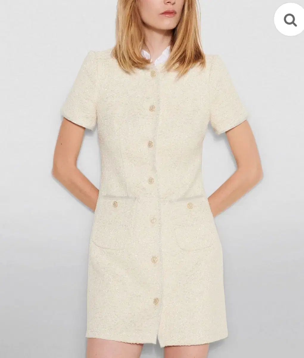 サンドロ ツイード ONE PIECE 38 55 推奨 サナ 着用