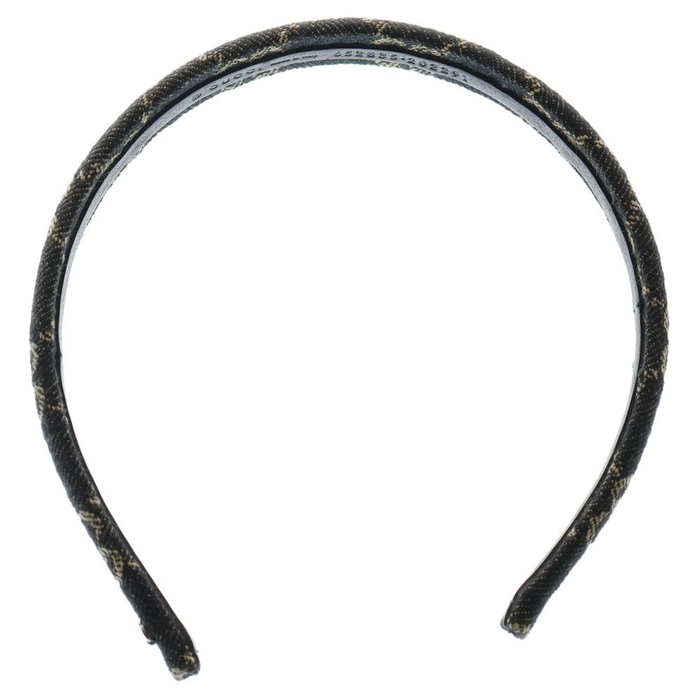 GUCCI (グッチ) GG Canvas Hairband GGキャンバス デニムヘアバンド