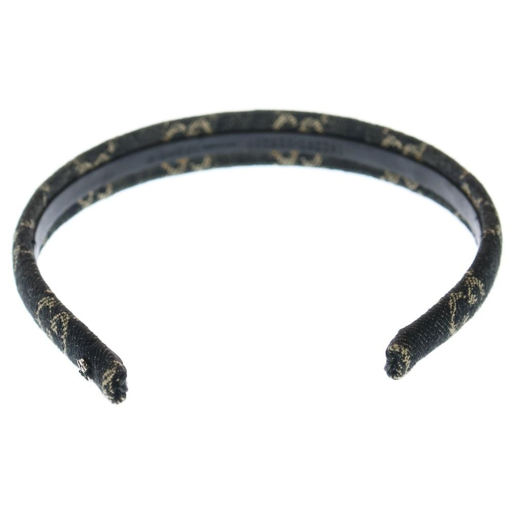 GUCCI (グッチ) GG Canvas Hairband GGキャンバス デニムヘアバンド