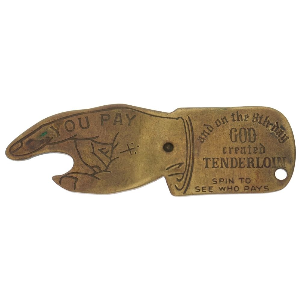 TENDERLOIN (テンダーロイン) YOU PAY フィンガー キーホルダー