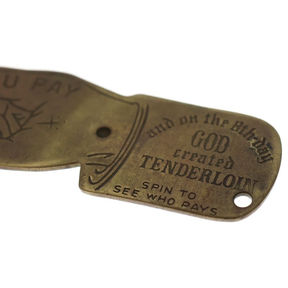希少 TENDERLOIN テンダーロイン キーホルダー you pay 真鍮 希少 TENDERLOIN テンダーロイン キーホルダー you pay 真鍮 - メルカリ