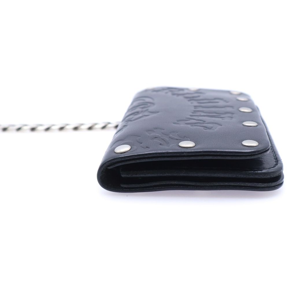 テンダーロイン ブラックレザー ウォレットチェーン TENDERLOIN テンダーロイン PORTER ポーター T-WALLET CHAIN レザー