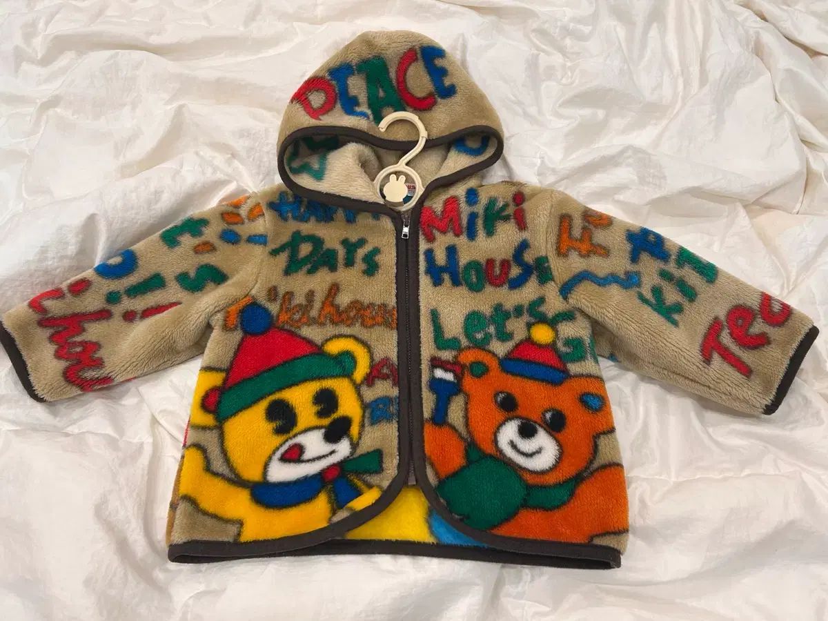 ミッキーハウス ファー ジャケット アウター 90 フリース