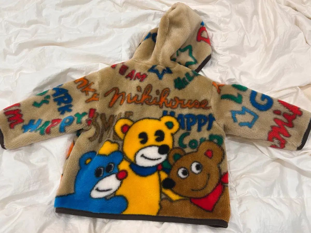ミッキーハウス ファー ジャケット アウター 90 フリース