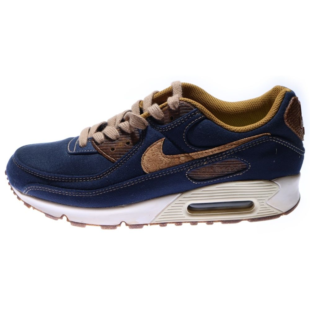NIKE ナイキ AIRMAX 90 エアマックス ローカット スニーカー ブラウン ネイビー US 9 5 27 cm DD 385 400