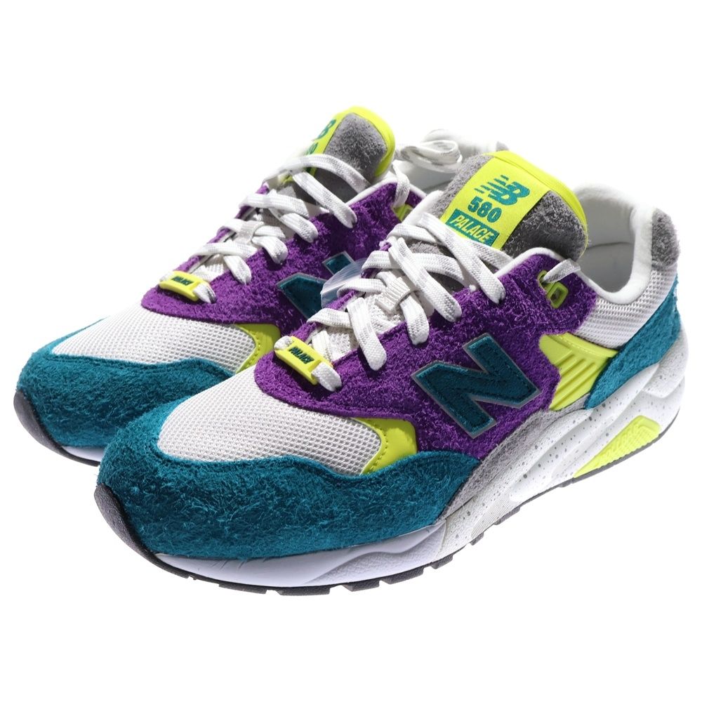 Balance ニュー ンス × PALACE 580 パレス ローカットスニーカー グリーン パープル US 9.5 27.5 cm