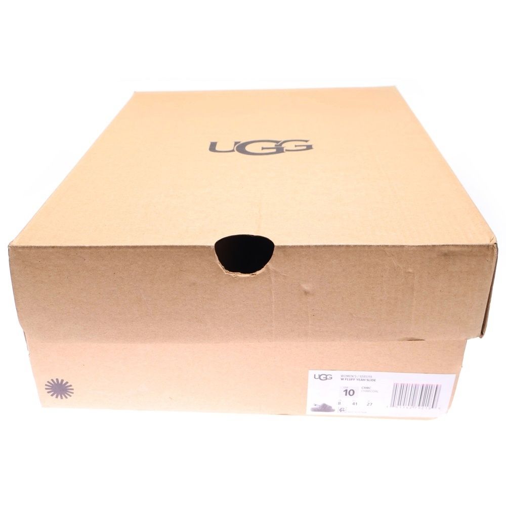  UGG アグ LUFF YEAH SLIDE フラッフ イヤー スライド 26.0 cm 1095119 カーキ サンダル ミュール 靴