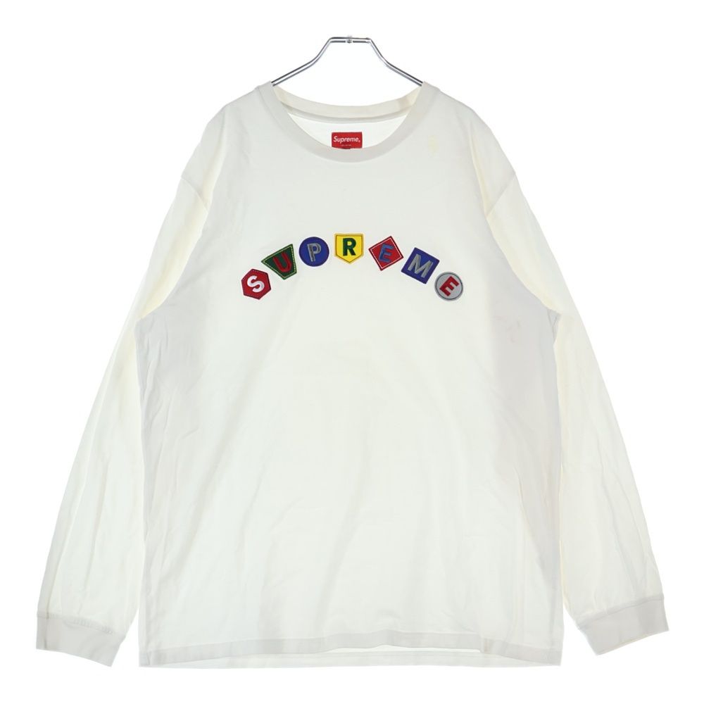 SUPREME (シュプリーム) 21AW Geo Arc L/S Top アーチロゴ クルー