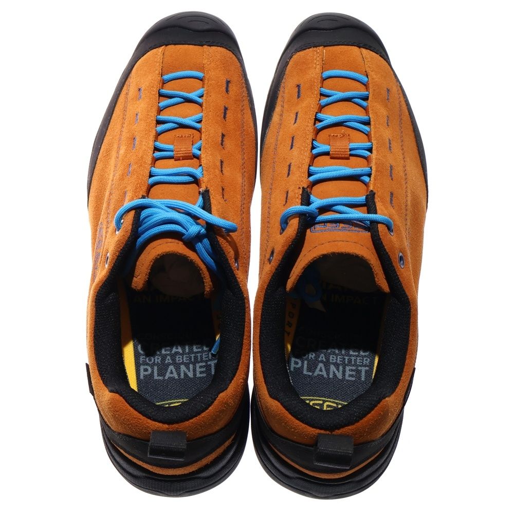 ローカットスニーカー オレンジ