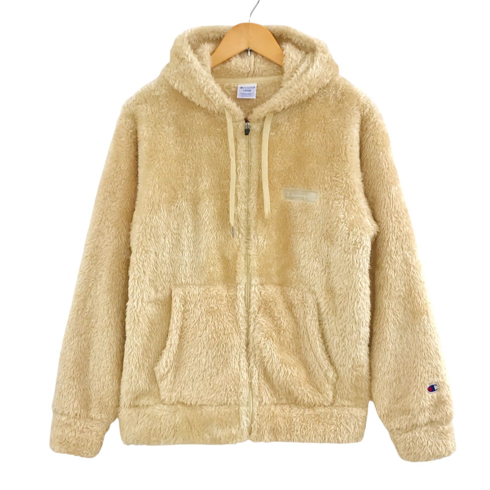 ZM1672【美品】Champion チャンピオン ボアフリースフーディー 