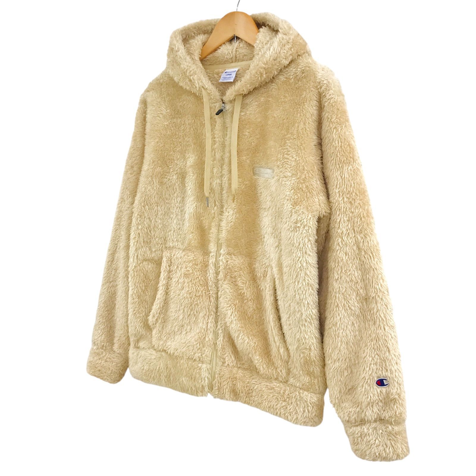 ZM1672【美品】Champion チャンピオン ボアフリースフーディー