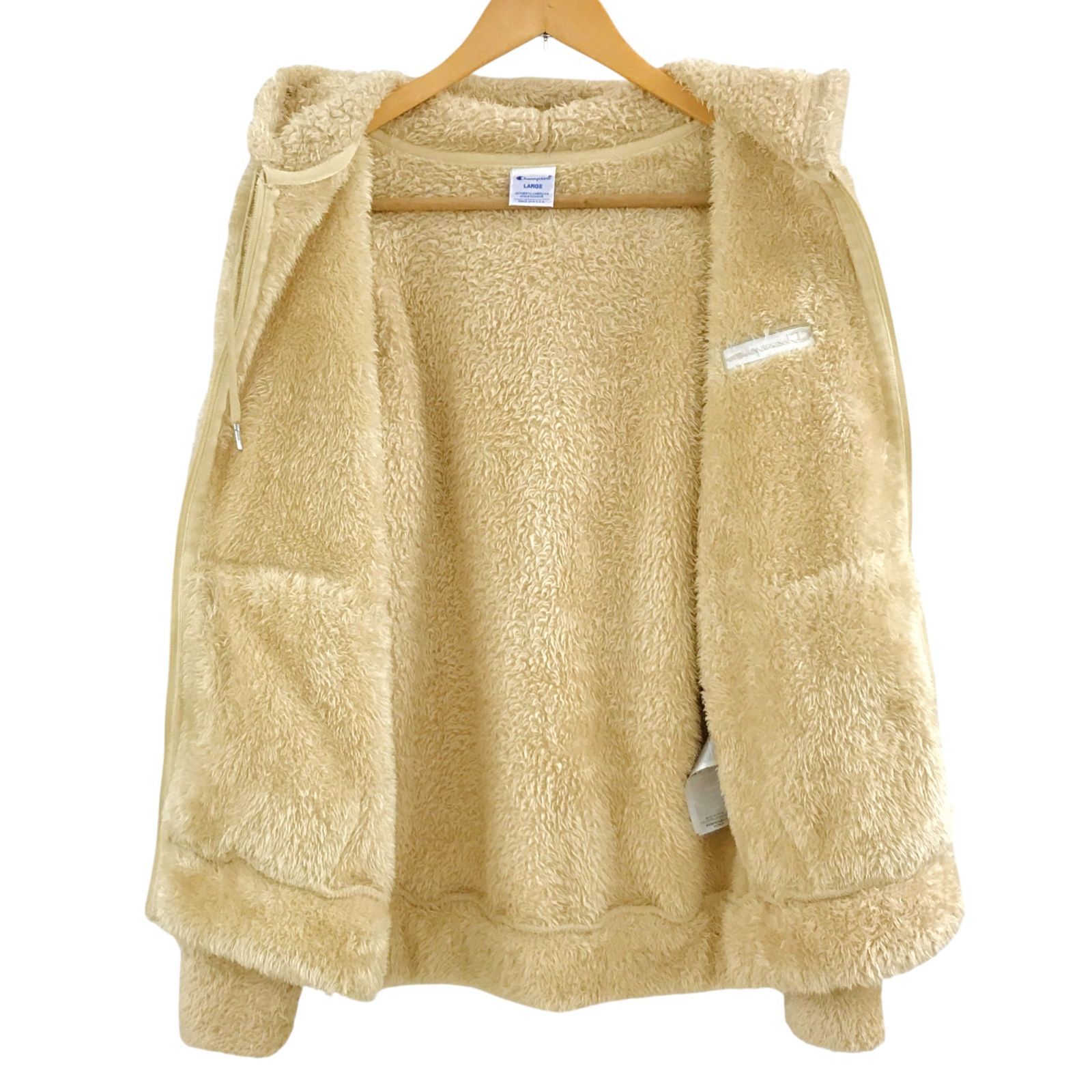 ZM1672【美品】Champion チャンピオン ボアフリースフーディー