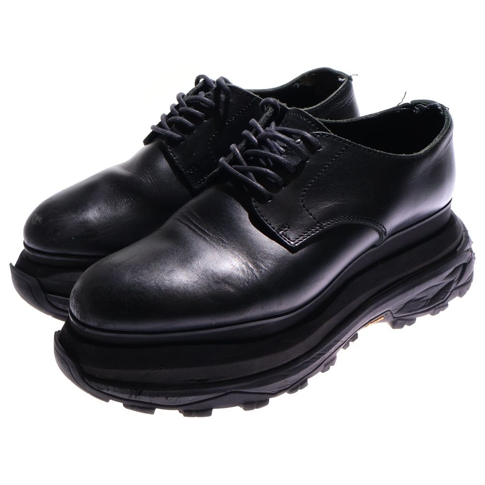 Sacai サカイ Oxford Shoes オックスフォードシューズ レザー 厚底 ブラック 23-03226 M