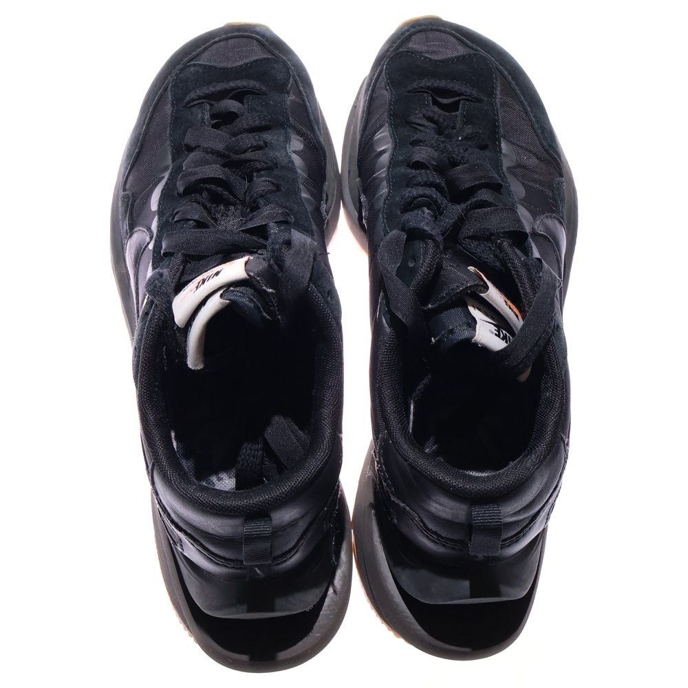  NIKE ナイキ ×sacai VAPOR WAFFLE BLACK GUM DD 1875-001 ヴェイパーワッフル ローカットスニーカー ブラックガム ブラック US 9 27 cm スニーカー 靴