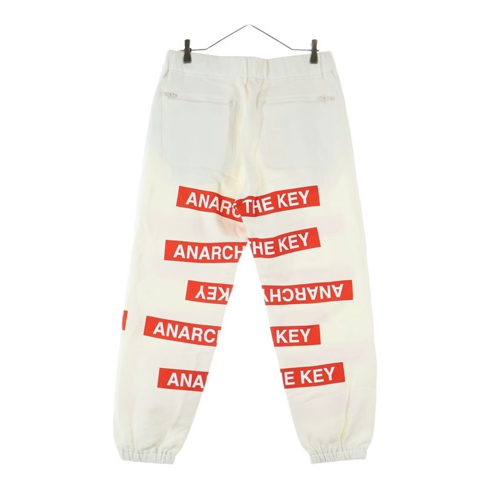 アンダーカバー 25 SS SWEAT PANTS テープロゴ スウェットパンツ ジョガーパンツ ホワイト 3