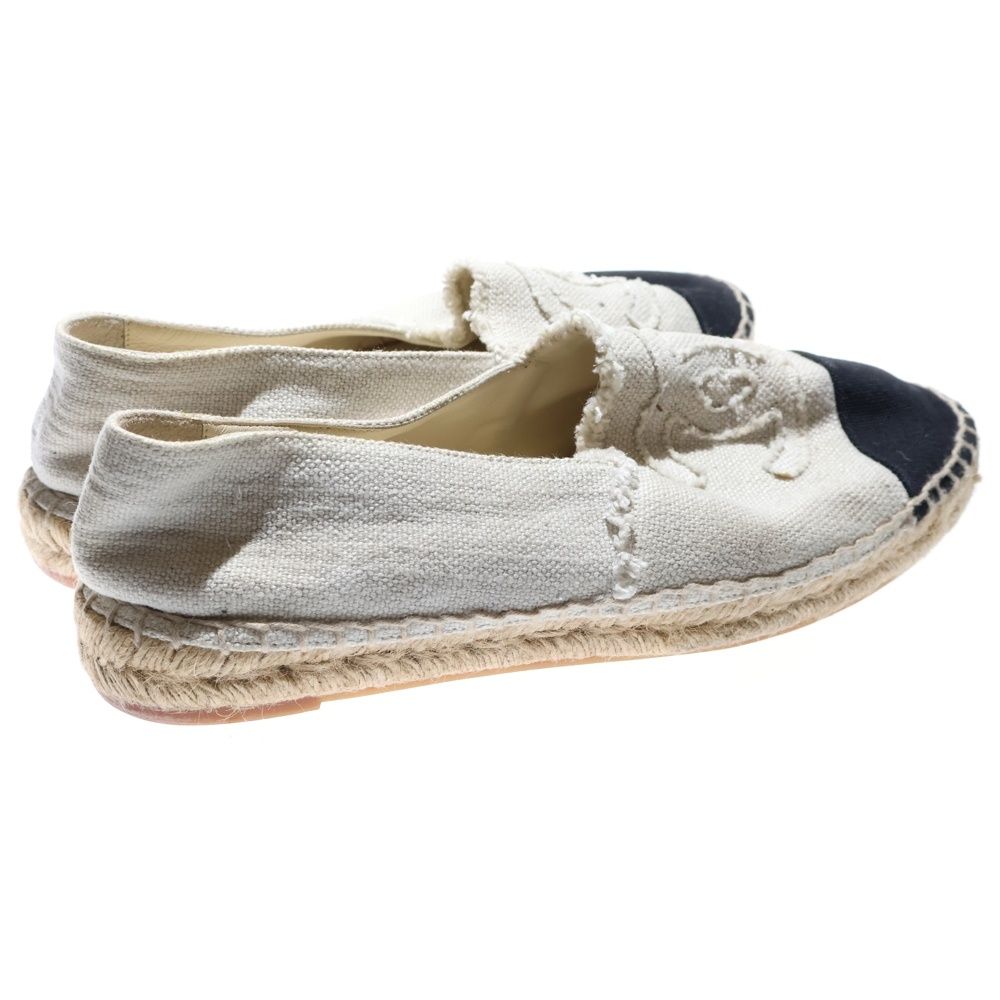 CHANEL エスパドリーユ⭐︎美品 楽天市場】CHANEL シャネル エスパドリーユ フラットシューズ