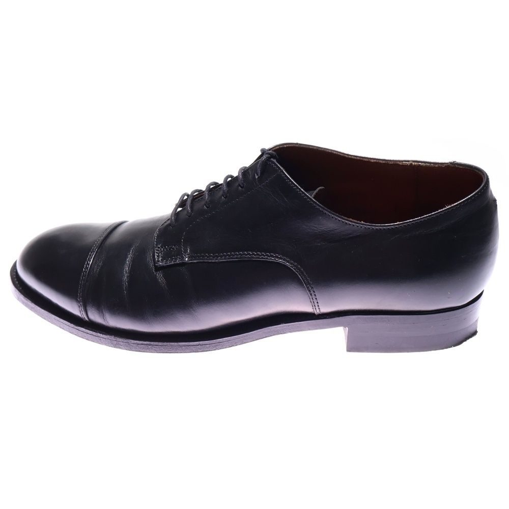 Alden オールデン Modified Cap Toe Blucher Black Calfskin モディファイドラスト キャップトゥ カーフスキン 外羽根 プレーントゥンシューズ