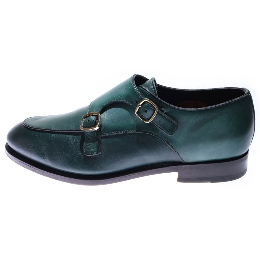 Santoni (サントーニ) ダブルモンクストラップ レザー ドレス ダービー 