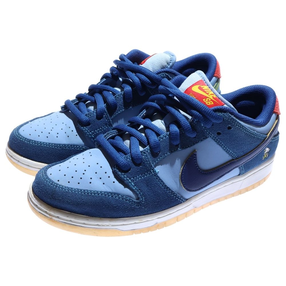 NIKE SB ナイキエスビー ×Why So Sad DUNK LOW COASTAL BLUE ダンク ワイ ソー サッド ローカットスニーカー ブルー US 8 26 cm DX 5549-400