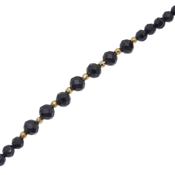 デザイン カラーストーン ブレスレット K18YG 750 イエローゴールド 色